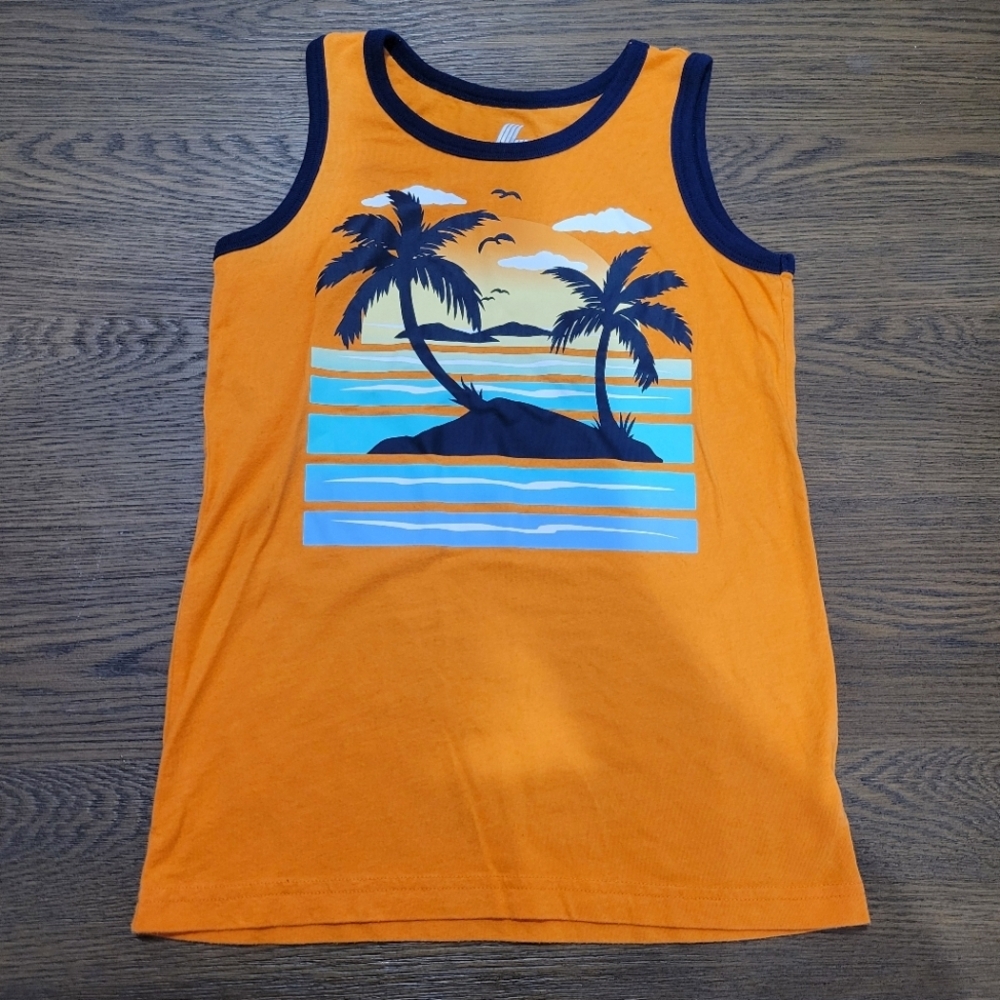 Boy's graphic tank top